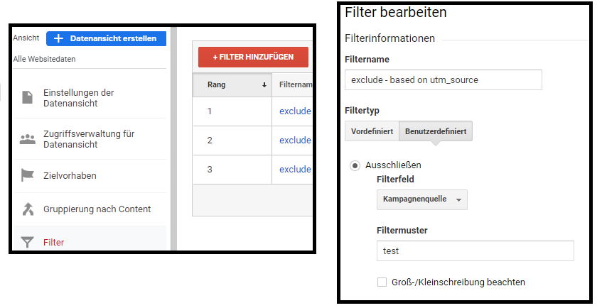 IP Filter Google Analytics